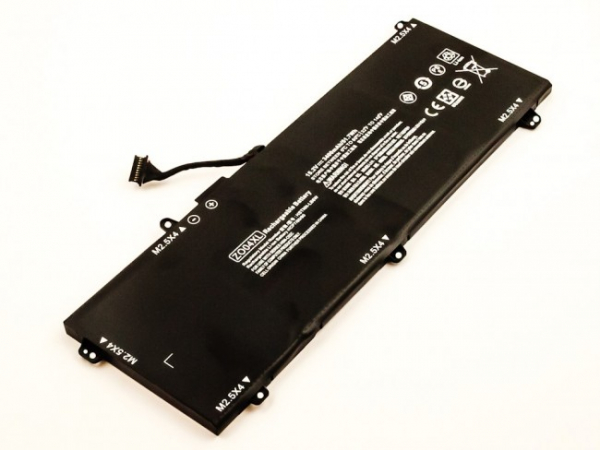 Akku für HP ZBook Studio G3, wie 808396-421, 808450-001, HSTNN-C88C, HSTNN-LB6W, 15.2V, 3400mAh