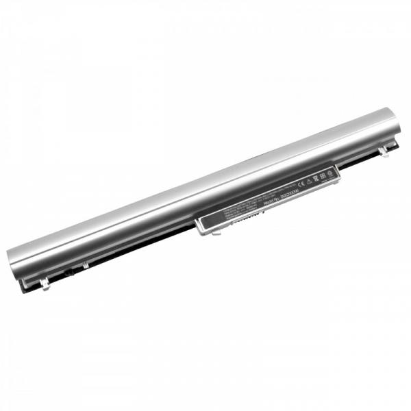 Akku für HP Sleekbook 14, wie 717861-141, 718101-001, HSTNN-IB4U, 2600 mAh, 14.8V, silber/schwarz